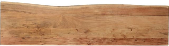 Jofran Inc. Nature's Edge Natural Sofa Counter Dining Table with Black Base-2