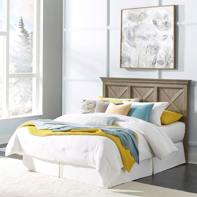 homestyles® Mountain Lodge Gray Queen Headboard-3
