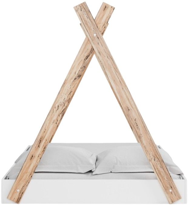 Signature Design by Ashley® Piperton Brown/White Youth Full Tent Complete Bed in Box-4