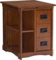Powell® Parnell Mission Oak Side Cabinet Table-0