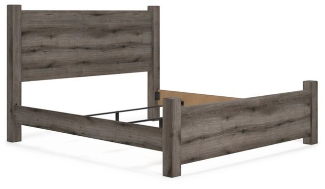 Signature Design by Ashley® Stachelli Dry Gray King Poster Bed-1