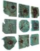 Uttermost® Bahati 9-Piece Blue/Green Wall Decor Set-3
