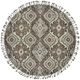 Feizy Abelia Ivory/Gray Round 8' Rug-0