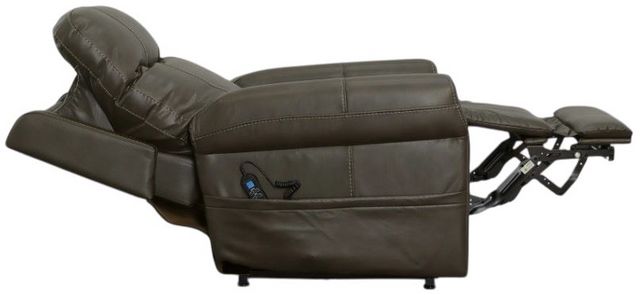 Flexsteel® Jenkins Brown Power Lift Recliner with Power Headrest and Lumbar-5