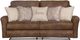 Catnapper® Justine Burlap Manual Reclining Sofa-3