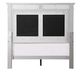 ACME Furniture Varian Burgundy/Silver Twin Panel Bed-4