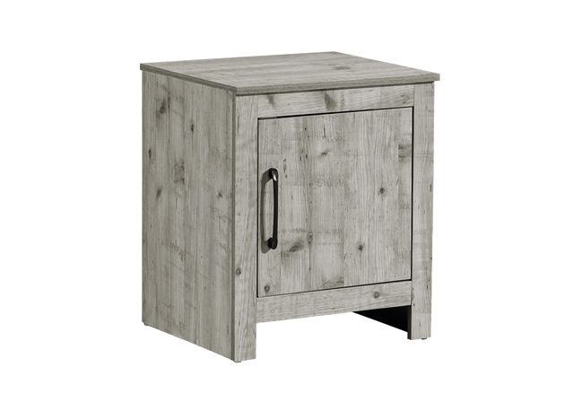 Monarch Specialties Inc. Rustic Grey 22" Accent Table with 1 Door-0