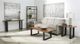 Coast2Coast Home™ Bozeman Brown End Table with Black Base-1