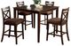 Furniture of America® Weston 5-Piece Espresso Dining Set-0