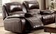 Furniture of America® Ruth Brown Manual Reclining Loveseat-0