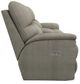La-Z-Boy® Brooks Taupe Power Reclining Loveseat with Console, Headrest, and Lumbar-3