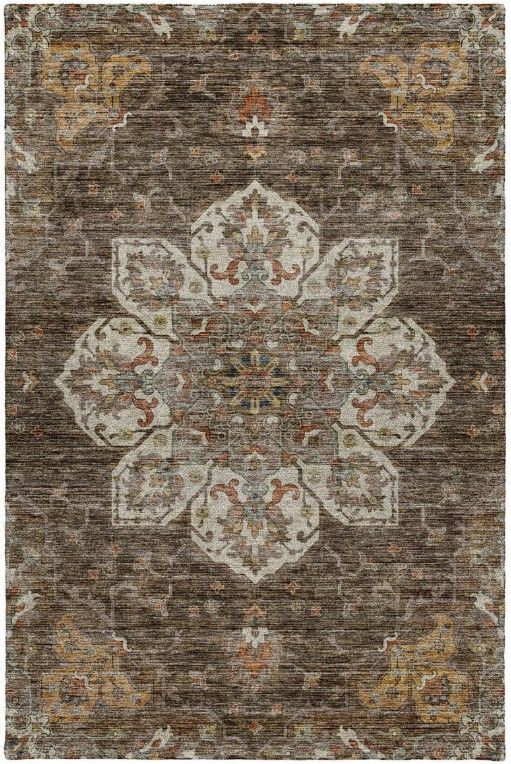 Dalyn™ Rug Company Silk Road SR6 Chocolate 5'x8' Area Rug-0