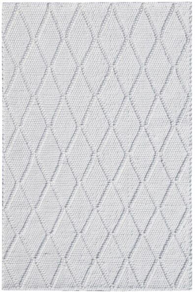 KAS Rugs Cortico Ivory Diamonds 5'x7' Area Rug-0