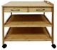 Furniture of America® Watter Natural Trolley-0