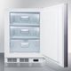 Accucold® by Summit® 24" 3.5 Cu. Ft. Panel Ready ADA Compliant Built In All Freezer-1