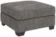 Benchcraft® Olten Graphite Oversized Accent Ottoman-0