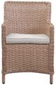 John Thomas Furniture® Parks Brown Rattan Outdoor Biscayne Dining Chair-1