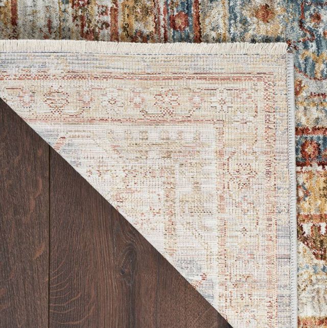 Nourison Home™ Sahar Blue 5'x7' Style 1 Area Rug -1