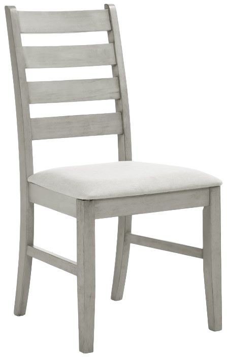 New Classic® Home Furnishings Pascal 5-Piece Driftwood Gray 59" Dining Set-3