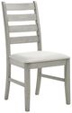 New Classic® Home Furnishings Pascal 5-Piece Driftwood Gray 59" Dining Set-3