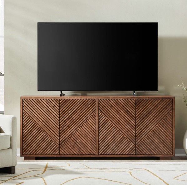 Liberty Furniture Easton Urban Bronze 82" TV Console-2