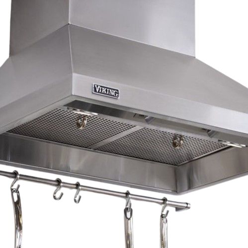 Viking® 3 Series 30” Blush Chimney Wall Hood with Standard Ventilator-2
