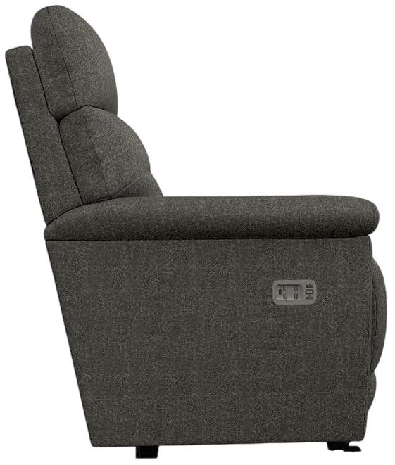 La-Z-Boy® Fulton Charcoal Power Wall Recliner with Headrest and Lumbar-2