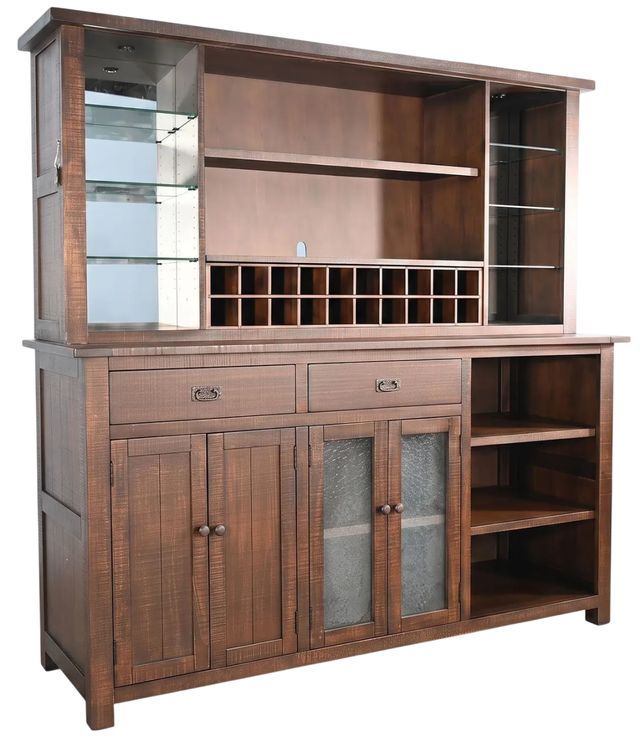 Sunny Designs™ Homestead Tobacco Leaf Hutch and Buffet-0
