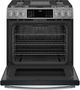 GE Profile™ 30" Fingerprint Resistant Stainless Steel Slide In Gas Range-2