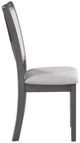 New Classic® Home Furnishings Amy 5-Piece Gray Dining Set-5