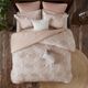 Olliix by INK+IVY Blush Full/Queen Ellipse Cotton Jacquard Duvet Cover Set-5