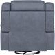 Emerald Home Declan Blue Manual Swivel Glider Recliner-5