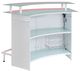 Elements International Valentina White Bar Table-0