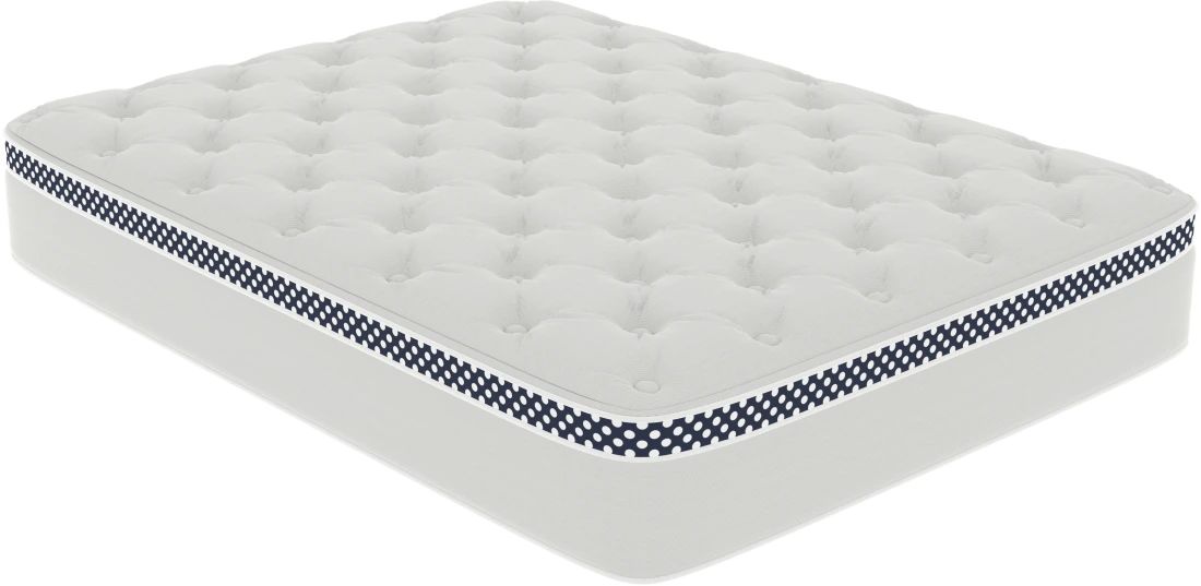 WinkBeds 13.5" Wrapped Coil Plush Euro Top Queen Mattress in a Box