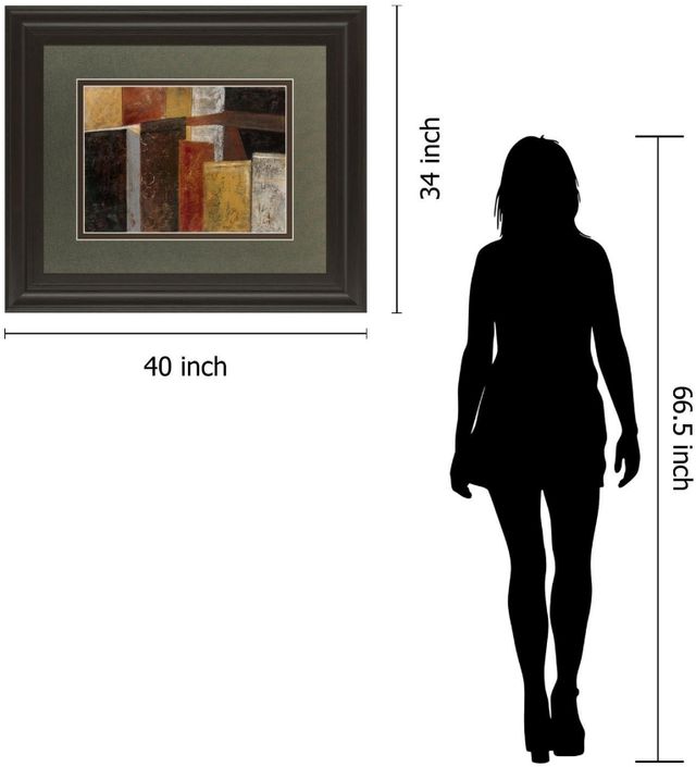 Classy Living Carol Robinson In The City I 40"W Wall Art-2