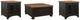 Signature Design by Ashley® Valebeck 3-Piece Black/Brown Living Room Table Set-0