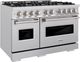 ZLINE Classic 48" Stainless Steel Pro Style Dual Fuel Range-2