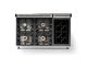 Viking® Tuscany 48" Pure White Pro Style Dual Fuel Range with 2 Induction-2