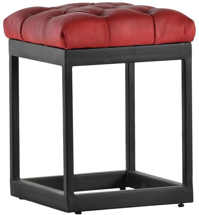 Jaipur Furniture Rogan Black/Red Accent Stool-0