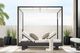 Vanguard® Furniture Customizable Colleen Fabric Outdoor Bench-3