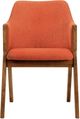Armen Living Renzo 2-Piece Orange Dining Chairs-1