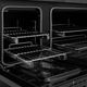 ZLINE Designer Collection 48" Black Satin Stainless Steel Pro Style Dual Fuel Range with 8 Burner Gas Cooktop-3