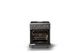 Viking® 5 Series 30" Damascus Gray Pro Style Gas (NG) Range with Brushed Brass Trim-1