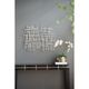 A & B Home Gold/White 32" Wall Decor-4