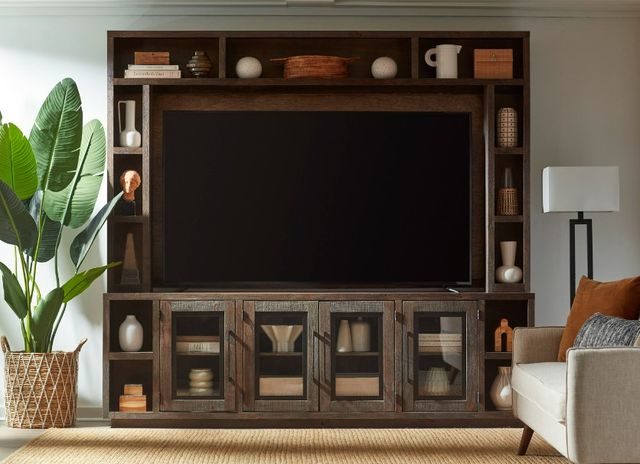 aspenhome® Paige Brindle 97" Console and Hutch-1