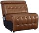 Signature Design by Ashley® Temmpton 3-Piece Chocolate Power Reclining Small Spaced Sectional-4