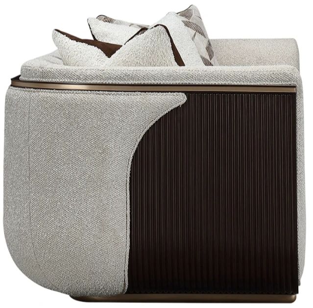 Michael Amini® West Kensington Medium Espresso Sofa-3
