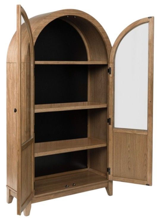 Signature Design by Ashley® Dagandale Black/Natural Accent Cabinet-2