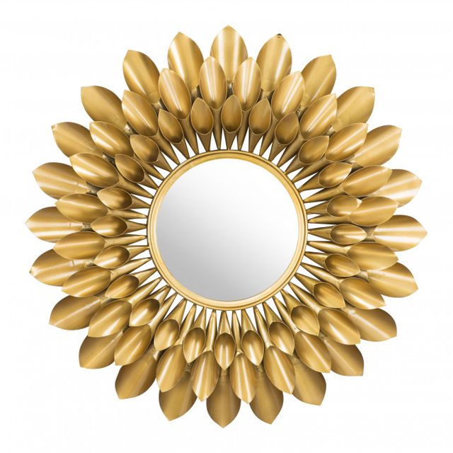 Zuo® Modern Sunflower Gold Mirror-0