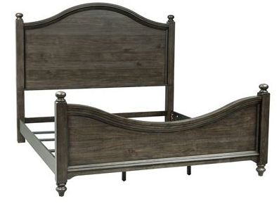 Liberty Furniture Catawba Hills Peppercorn Poster Bed-0